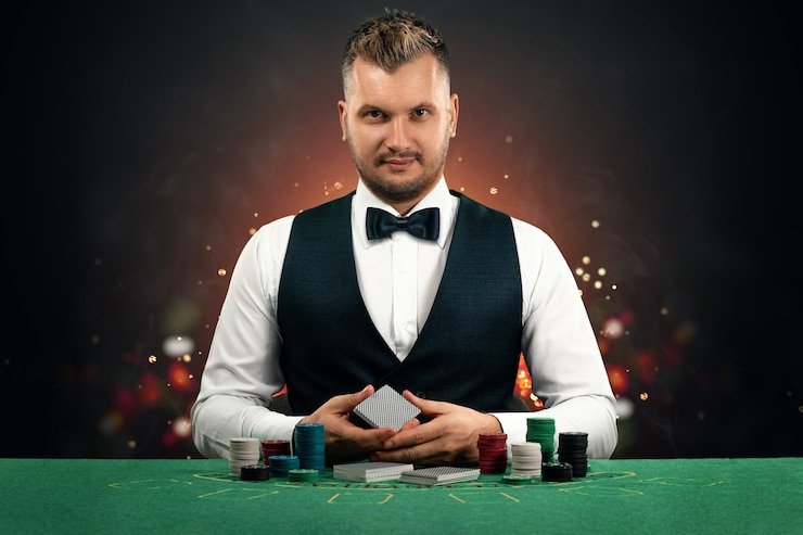 Studio kasino langsung m777 casino dengan dealer profesional dan kamera multi-sudut